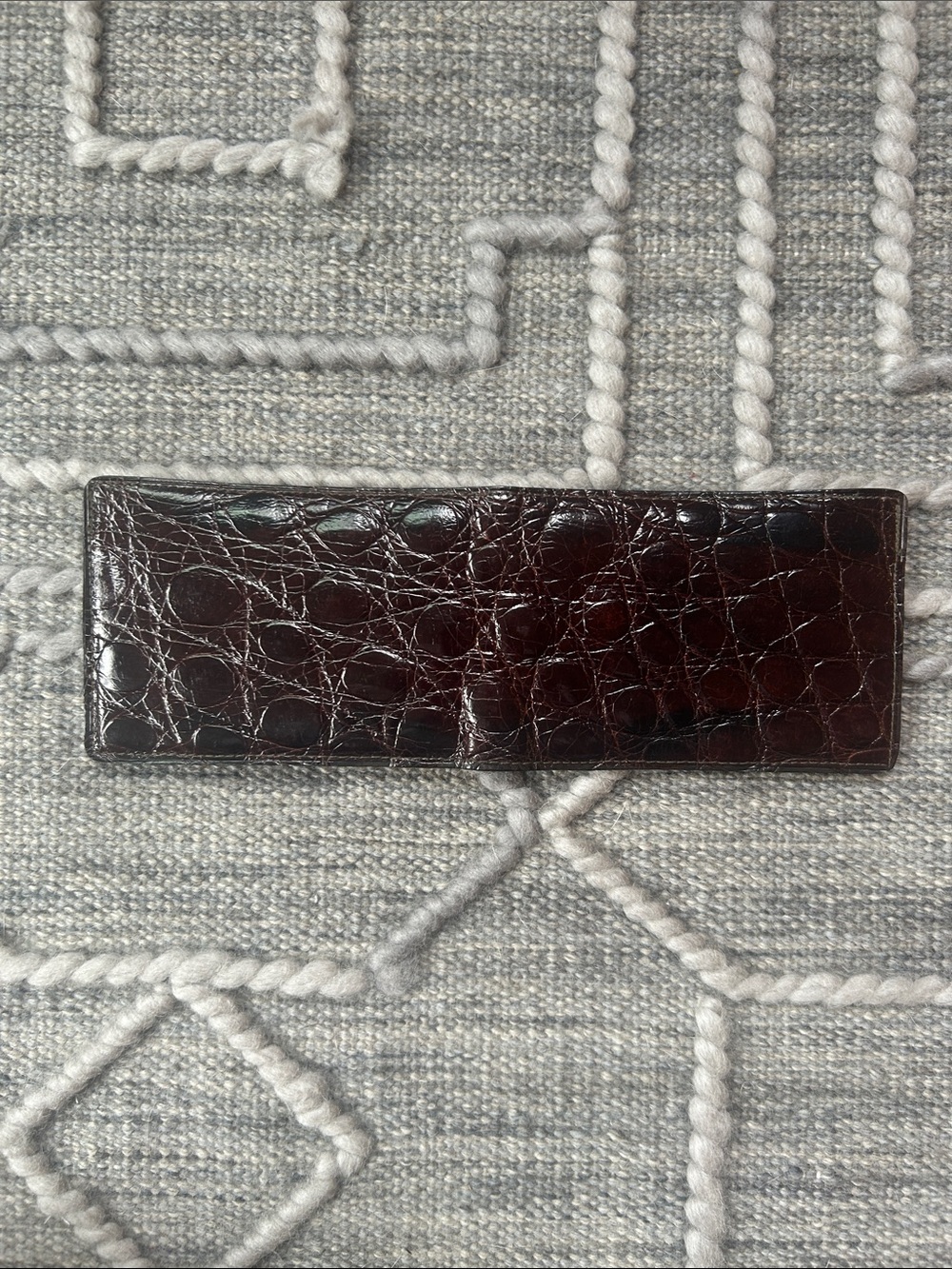 NWT Amity Dark Brown Bi-Fold Wallet/Cardholder-Vintage Item from the 80s, Unisex